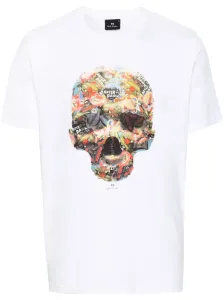 PS PAUL SMITH - Skull Print Cotton T-shirt #1763435