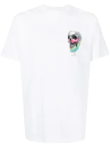 PS PAUL SMITH - Cotton Printed T-shirt #1224959