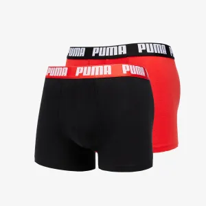 Puma 2 Pack Basic Boxers Red/ Black #1868726