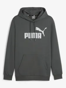 Puma ESS Big Logo Hoodie Sweatshirt Grey