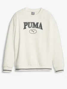 Puma Squad Crew Kids Sweatshirt White