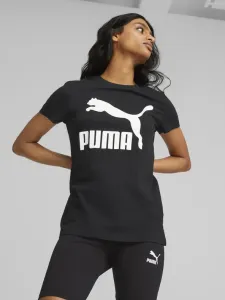 Puma Classics Logo T-shirt Black #1860676