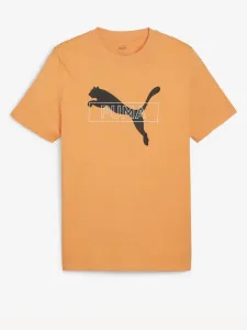 Puma Desert Road Graphic T-shirt Orange