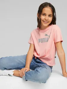 Puma ESS+ Kids T-shirt Pink