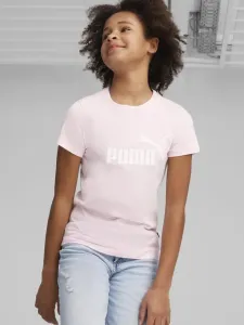 Puma ESS Logo Kids T-shirt Pink #1856953