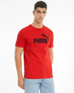 Puma Essentials Logo T-shirt Red