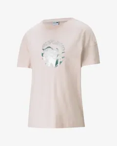 Puma Evide Graphic T-shirt Pink