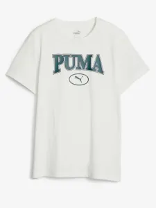 Puma Squad Kids T-shirt White