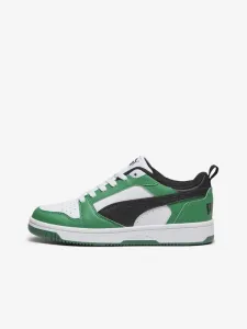 Puma Rebound V6 Kids Sneakers Green