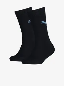Puma Kids Socks 2 pairs Black