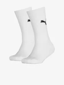 Puma Kids Socks 2 pairs White