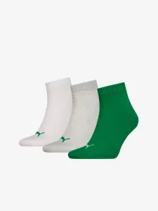Puma Quarter Plain Set of 3 pairs of socks White #1874116