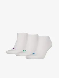 Puma Sneaker Plain Set of 3 pairs of socks White #1874119