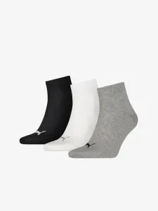 Puma Set of 3 pairs of socks Grey #1331656
