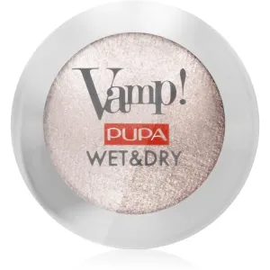 Pupa Vamp! Wet&Dry Eyeshadows for Wet & Dry Application With Pearl Shine Shade 200 Luminous Rose 1 g