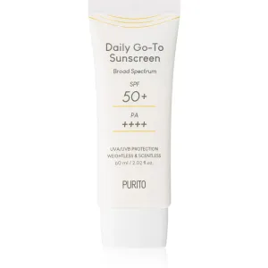 Purito Daily Go-To Sunscreen light protective face cream SPF 50+ 60 ml
