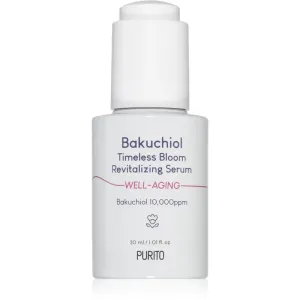 Purito Bakuchiol Timeless Bloom intense revitalising serum to restore skin firmness 30 ml
