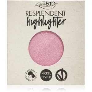 puroBIO Cosmetics Resplendent Highlighter Cream Highlighter Refill Shade 02 Pink 9 g