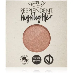 puroBIO Cosmetics Resplendent Highlighter Cream Highlighter Refill Shade 04 Pink Gold 9 g