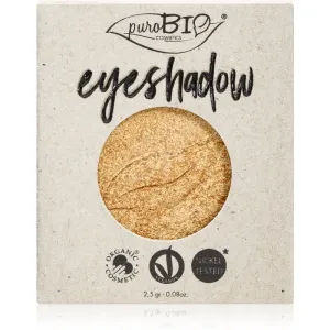 puroBIO Cosmetics Compact Eyeshadows eyeshadow refill shade 24 Gold 2,5 g