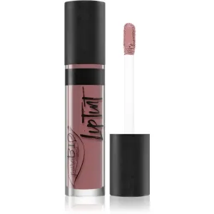 puroBIO Cosmetics Lip Tint matt liquid lipstick shade 04 Cold Pink 4,8 ml