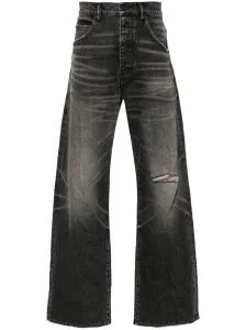 PURPLE BRAND - Wide-leg Denim Jeans