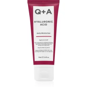 Q+A Hyaluronic Acid moisturising face cream for everyday use 75 ml