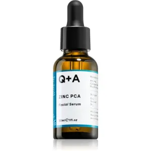 Q+A Zinc PCA facial serum to smooth skin and minimise pores 30 ml