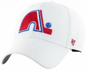 Quebec Nordiques NHL '47 MVP Vintage Logo White Hockey Cap