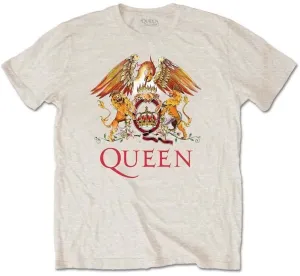 Queen T-Shirt Classic Crest Sand 2XL