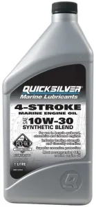 Quicksilver FourStroke Outboard Engine Oil - Synthetic Blend 10W30 1L