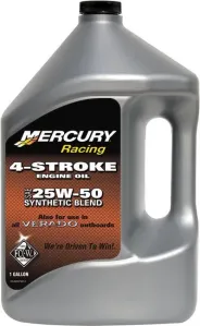 Quicksilver Racing 4-Stroke Marine Oil Synthetic Blend 25W-50 4L