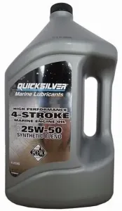 Quicksilver Verado FourStroke Engine Oil - Synthetic Blend 25W50 4L