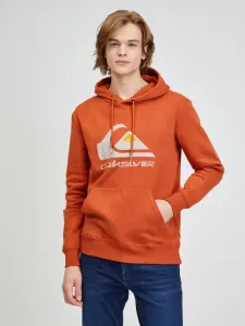Quiksilver Big Logo Hood Sweatshirt Orange