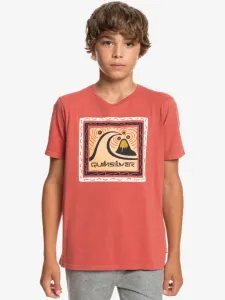Quiksilver Square Bubble Kids T-shirt Orange #173020