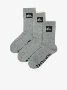 Quiksilver Set of 3 pairs of socks Grey #1230059
