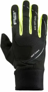 R2 Blizzard Gloves Black/Neon Yellow 2XL Ski Gloves