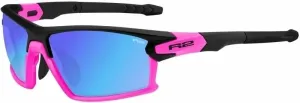 R2 Eagle Pink-Black Matt/Blue Revo Pink Cycling Glasses