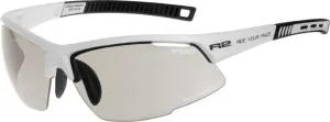 R2 Racer White Shiny/Photochromic Grey Cycling Glasses