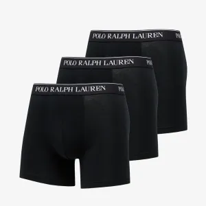 Ralph Lauren Stretch Cotton Boxer Briefs 3-Pack Black #743892