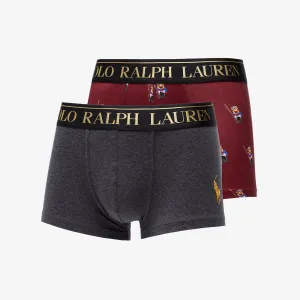 Ralph Lauren Polo Trunk Gb 2-Pack Charcoal/ Holiday Red #1688571
