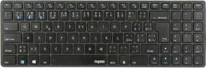 Rapoo E9100M Czech keyboard-Slovak keyboard Black