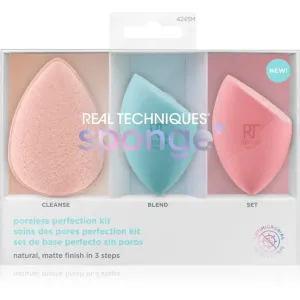 Real Techniques Sponge+ Poreless Perfection gift set(for skin with imperfections)