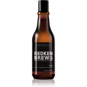 Redken Brews 3-in-1 shampoo, conditioner & shower gel 300 ml
