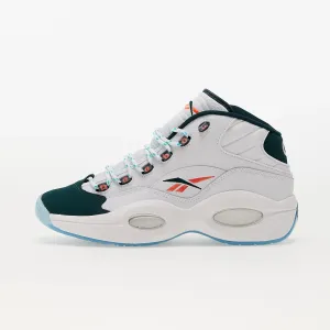 Reebok Question Mid Soft White/ Foreign Green/ Organic Flame #738722