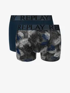 Replay Foliage Boxer shorts Blue #230706
