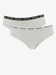 Replay Panties Grey #221539