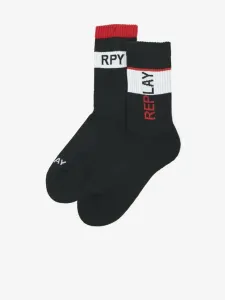 Replay Set of 2 pairs of socks Black #1234646