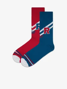 Replay Set of 2 pairs of socks Blue Red