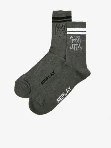 Replay Set of 2 pairs of socks Grey #1363183